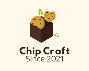 Organic Cookie Biscuit  logo design