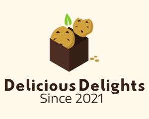 Organic Cookie Biscuit  logo design