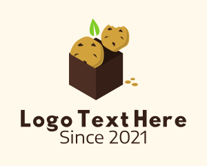 Chocolate - Organic Cookie Biscuit logo design