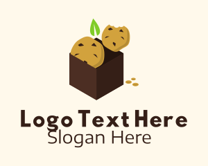 Organic Cookie Biscuit  Logo