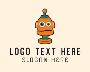 Bot - Tech Robot Character logo design