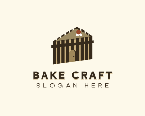 Cake Cabin Country Bakery logo design