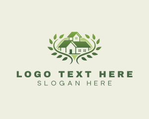 Herbal - Laurel House Greenery logo design