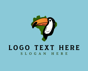 Toucan - Brazil Toucan Bird logo design