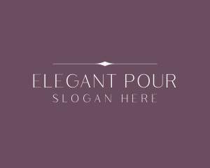 Elegant Classy Minimalist logo design