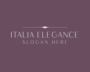 Elegant Classy Minimalist logo design