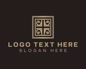 Flooring - Decorative Tile Ornament logo design