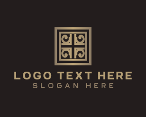 Decoration Shop - Decorative Tile Ornament logo design