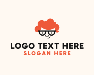 Programming - Smart Geek Guy logo design