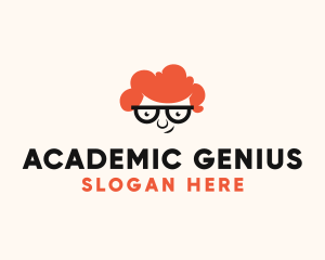 Professor - Smart Geek Guy logo design