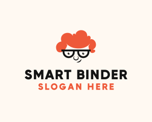 Smart Geek Guy logo design