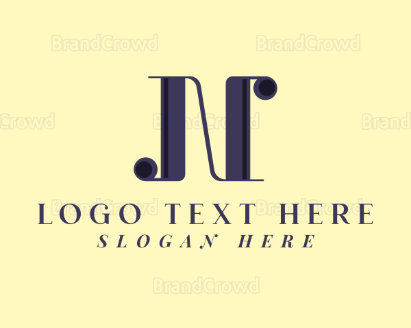 Retro Fashion Boutique Logo