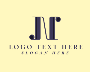 Interior Designer - Retro Fashion Boutique logo design