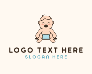 Nursing - Baby Newborn Nursery logo design