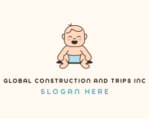 Baby Newborn Nursery logo design