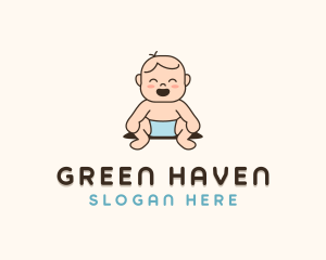 Baby Newborn Nursery logo design