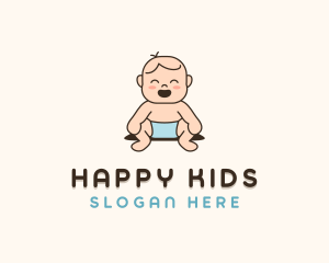 Baby Newborn Nursery logo design