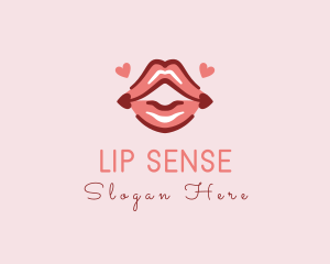 Sexy Lips Kiss logo design