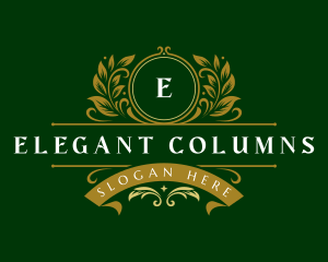 Elegant Organic Boutique logo design