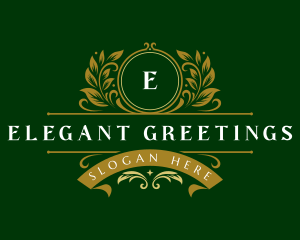 Elegant Organic Boutique logo design