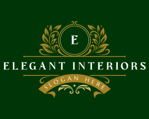 Elegant Organic Boutique logo design