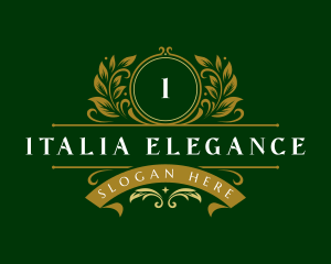 Elegant Organic Boutique logo design