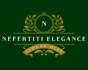 Elegant Organic Boutique logo design