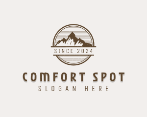 Mountain Alpine Trekking logo design