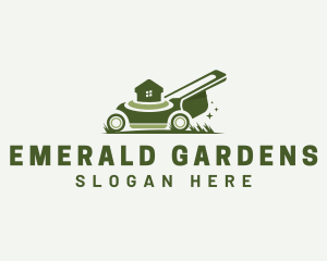 House Lawn Care logo design