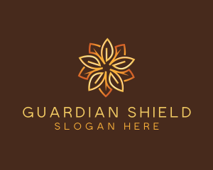 Resort - Flower Floral Spa logo design