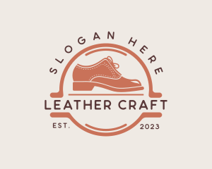 Leather Fashion Shoes logo design