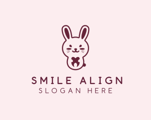 Bunny Tooth Dentist logo design