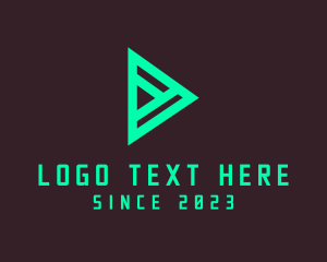 Triangular - Professional Tech Company logo design