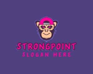 Art - Street Monkey Punk logo design