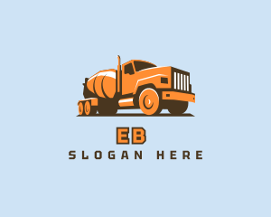 Concrete - Construction Concrete Mixer logo design