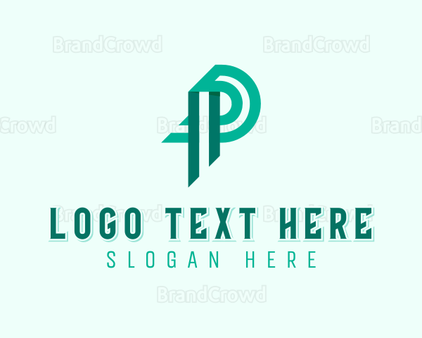 Professional Agency Letter P Logo