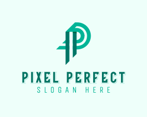 Professional Agency Letter P logo design