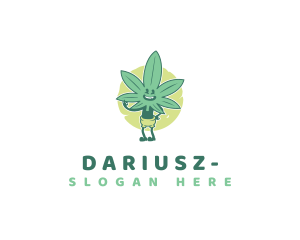 Smoke - Marijuana Hemp Weed logo design