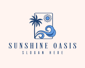 Summer - Summer Beach Wave logo design