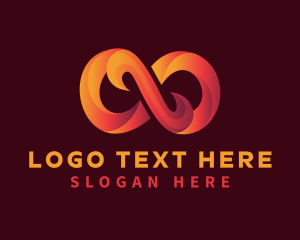 Symbol - Gradient Infinity Symbol logo design