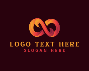 Gradient Infinity Symbol Logo