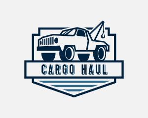 Transport Trucking Cargo logo design