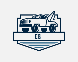Freight - Transport Trucking Cargo logo design