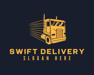 Fast Freight Courier logo design