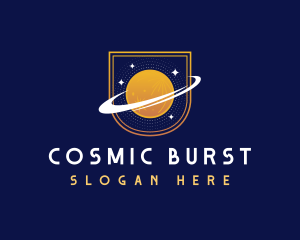 Cosmic Planet Space logo design