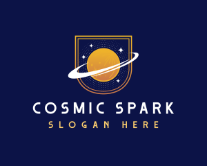 Cosmic Planet Space logo design