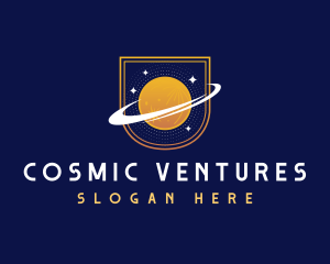 Cosmic Planet Space logo design