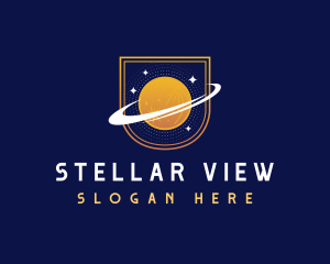 Observatory - Cosmic Planet Space logo design