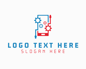 Mobile - Cog Mobile Repair logo design