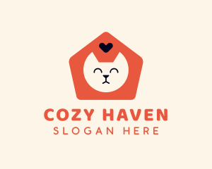 Shelter - Pet Cat Shelter logo design